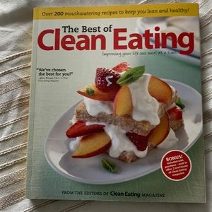 Clean eating cook book—-free with any 30.00 purchase